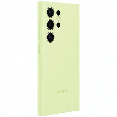 Cover Samsung S24 Ultra Silicone Case - Lime